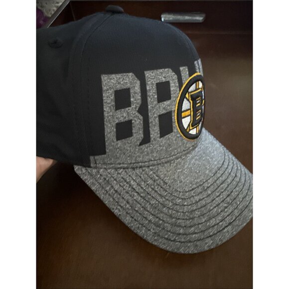 Boston Bruins Hat Cap Snapback Black NHL Adidas Hockey OSFA. New. - Picture 4 of 8